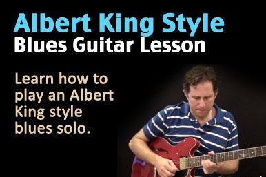 Albert King Blues Guitar Lesson - LEG021