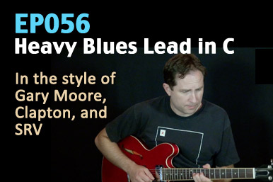 Electric Blues Lead Guitar Lesson in C – Clapton, Gary Moore, Stevie ...