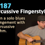 fingerstyle blues guitar lesson