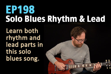 Solo Blues Rhythm and Lead (No Accompaniment) - EP198