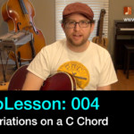 guitar lesson - variations on a c chord