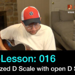 Easy guitar lesson - harmonized lead