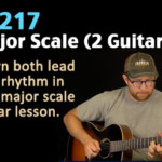 Major Scale Guitar Lesson