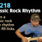 Classic Rock Rhythm Guitar Lesson