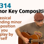 minor key guitar composition that you can play by yourself