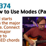 using modes on guitar