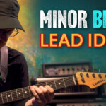 minor blues lead guitar