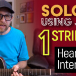 solo using just 1 string