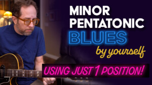 minor pentatonic blues guitar lesson