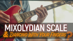 mixolydian scale on guitar