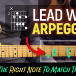 lead with guitar with arpeggios