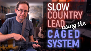 slow country lead guitar lesson