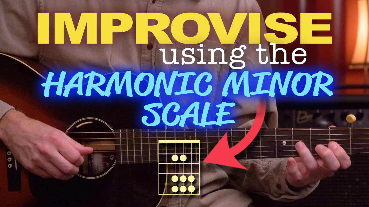 harmonic minor scale guitar lesson